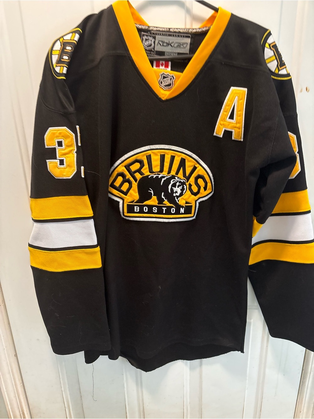 Boston Bruins Brad Marchand jersey